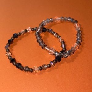 Set of Beaded Bracelets- New